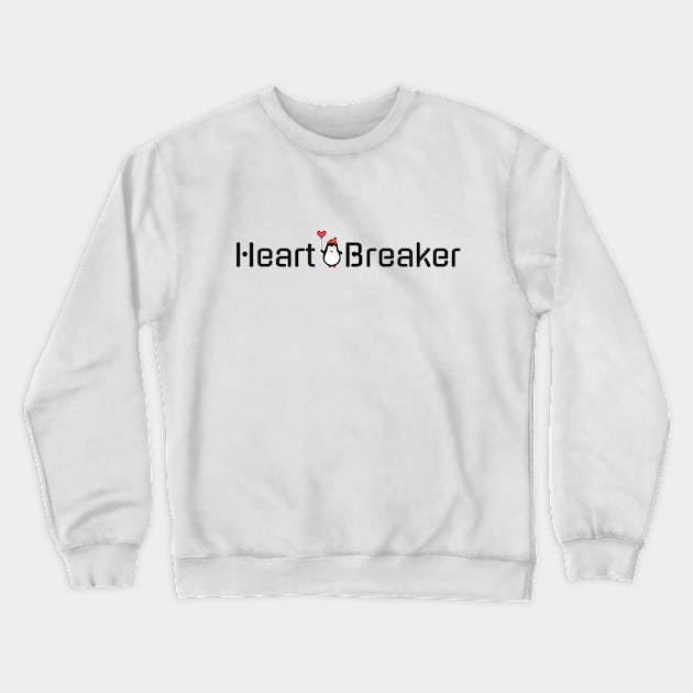 Heart Breaker Crewneck Sweatshirt by ivaostrogonac
